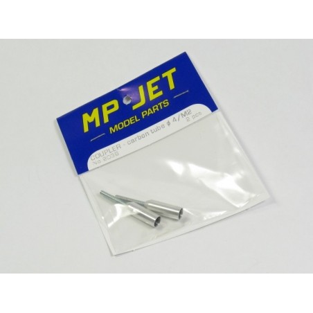 Clevis tips - Clevis tip for carbon tube Ø4mm/M2 2pcs Mp Jet - FLASH RC
