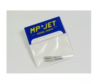 Perni a forcella - Perno a forcella per tubo in carbonio Ø3mm/M2 2pz Mp Jet - FLASH RC