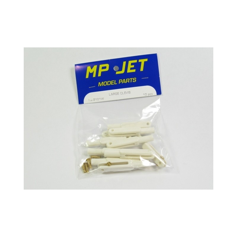 CHAPE NYLON M3 AXE metal Ø2,5mm 10pcs Mp Jet (l=3.0mm) - FLASH RC