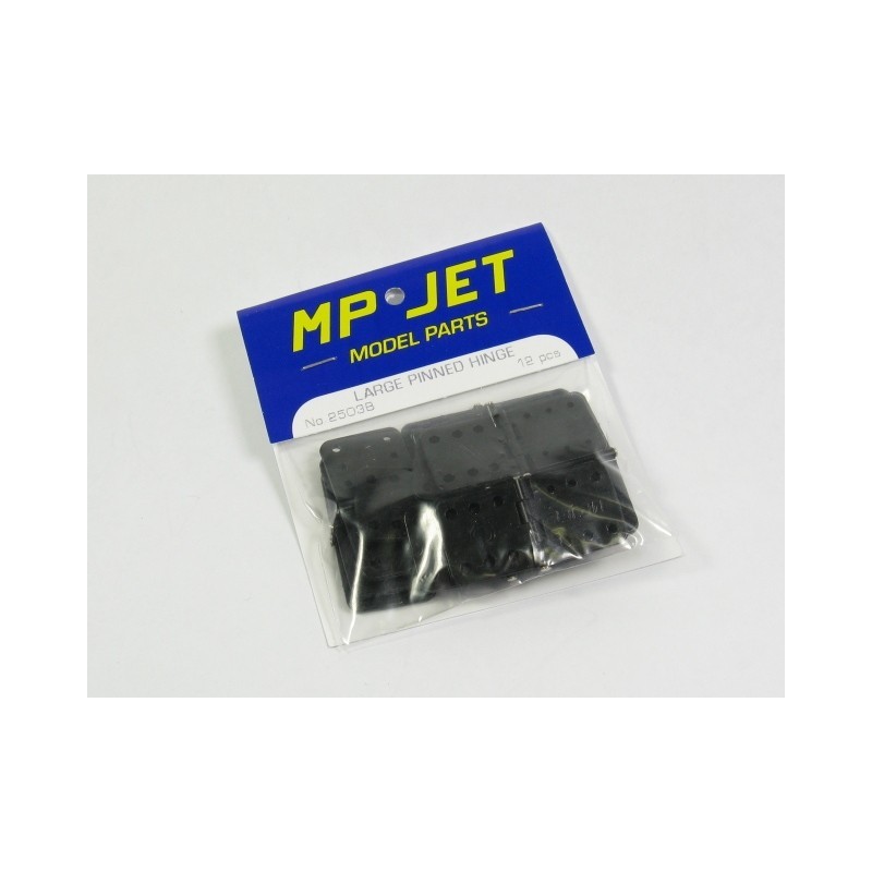 Scharniere - Kunststoffscharniere 16x32mm 12tlg Mp Jet - FLASH RC