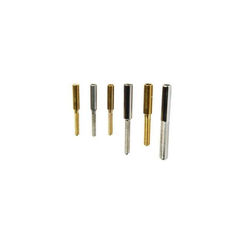 Perni a forcella - Perno a forcella M2, foro Ø1,3mm 10pz Mp Jet - FLASH RC