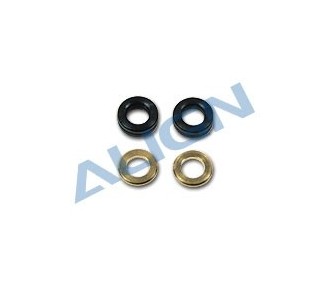 T-REX 500 - H50022 - Black rubber damper 85° - TREX 500 Align - FLASH RC