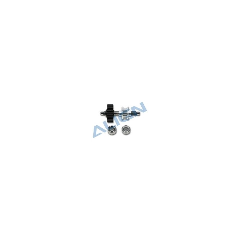 T-REX 500 - H50043 - Supporto albero posteriore in metallo - TREX 500 Align - FLASH RC