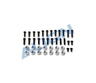 T-REX 500 - H50048 - Kit vis pour chassis - TREX 500 Align - FLASH RC