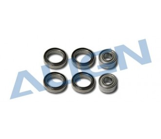 T-REX 500 - H50099 - Cuscinetti 4X9X4 / 8X12X2.5ZZ 2/4Pc - TREX 500 Align - FLASH RC