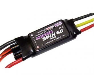 Brushless - CONTROLEUR Jeti MasterSPIN 66 PRO - FLASH RC