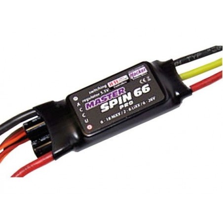 Brushless - CONTROLEUR Jeti MasterSPIN 66 PRO - FLASH RC