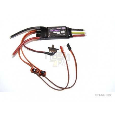 Brushless - CONTROLEUR Jeti MasterSPIN 66 PRO - FLASH RC