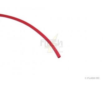 Thermo Sleeve for electrical wires - 50cm Thermo Sleeve 2:1 red 1,6mm - FLASH RC