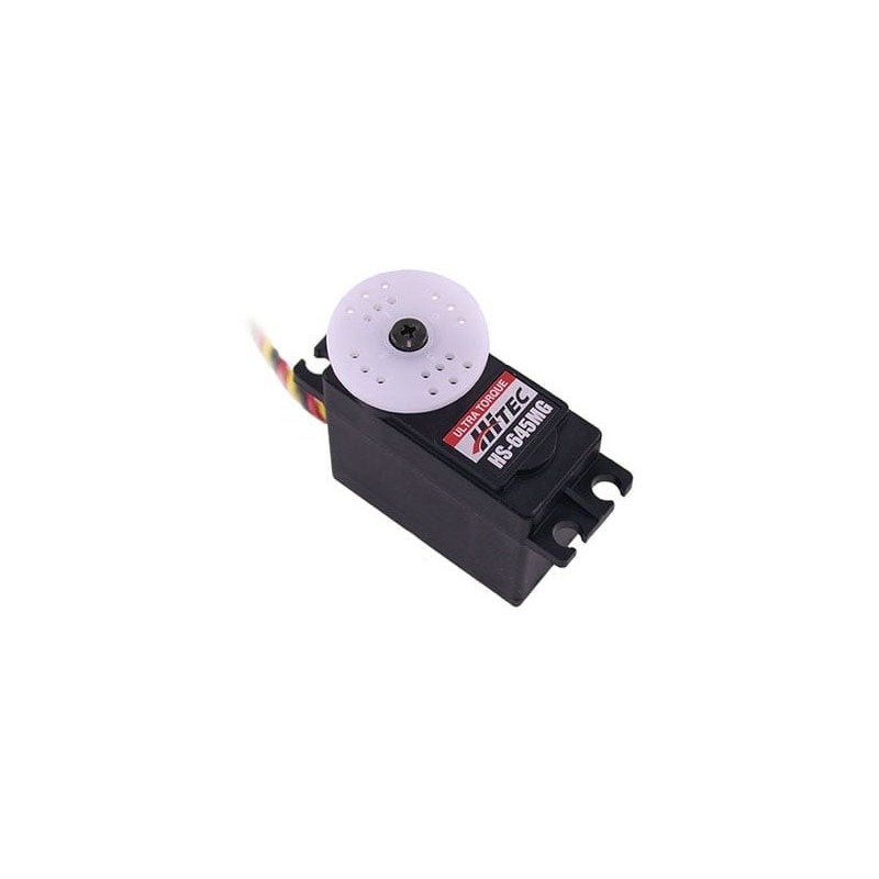 Servo standard Hitec HS-645MG (55g, 9.6kg.cm, 0.20s/60°) - FLASH RC