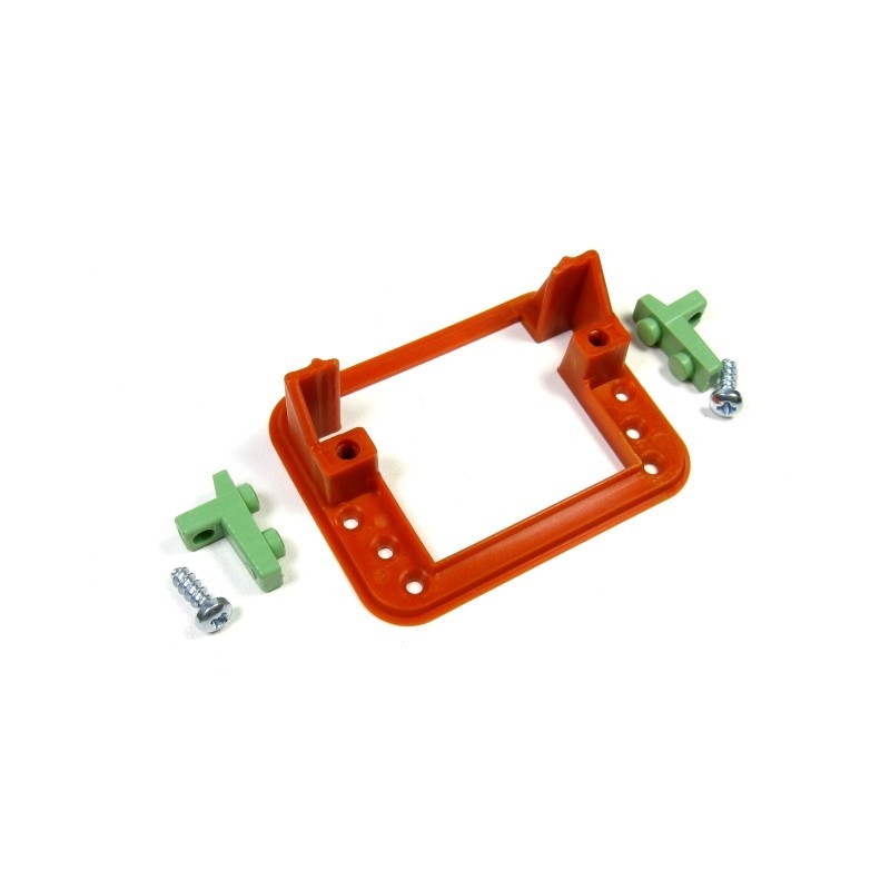 Precision Servo Mounts - Mounts (1 pair) Servo Type Hitec 17 (HS 225 BB, HS 225 MG, HS 5245 MG) / Graupner DES676 BB - 