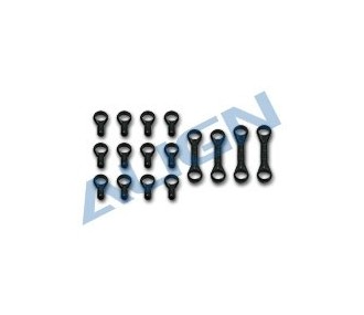T-REX 250 - H25036 - Biellettes + chapes (12+2+2pcs) - T-REX 250 Align - FLASH RC