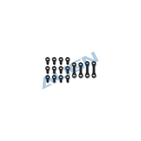 T-REX 250 - H25036 - Biellettes + chapes (12+2+2pcs) - T-REX 250 Align - FLASH RC