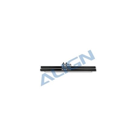 T-REX 250 - H25030 - Tubo de escape negro (2 uds.) - TREX 250 Align - FLASH RC