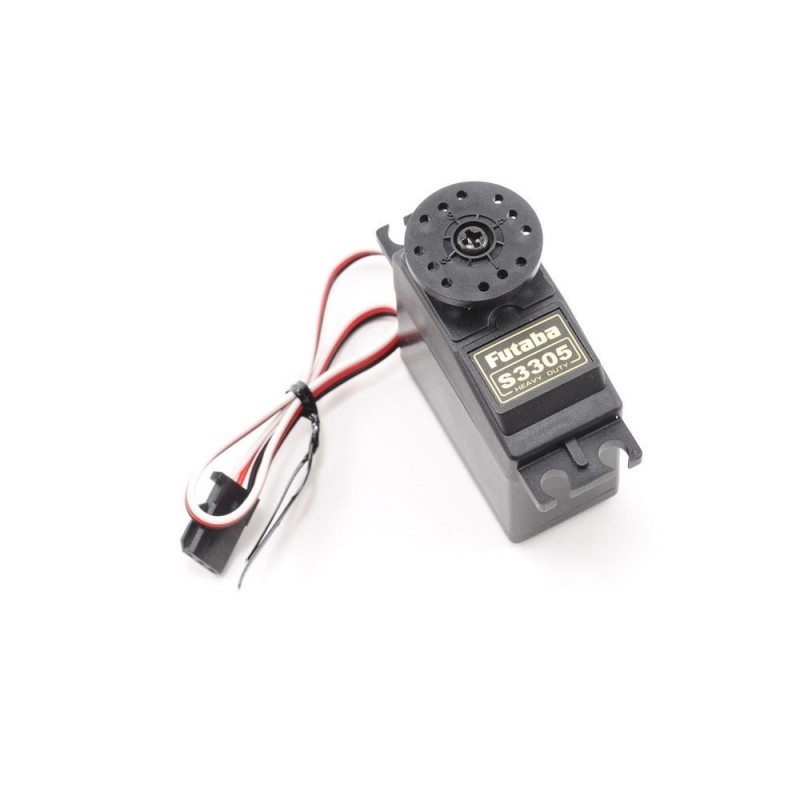 Servo analogique standard Futaba S3305 MG (46g, 8.9kg.cm, 0.20s/60°)