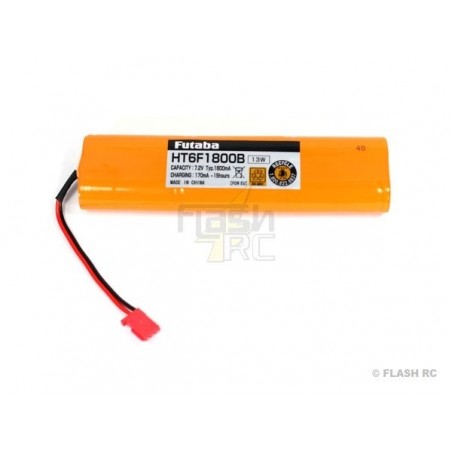 Senderbatterien - Futaba 7.2V 1800mAh NiMh Tx-Batterie für 8FG/12FG - FLASH RC