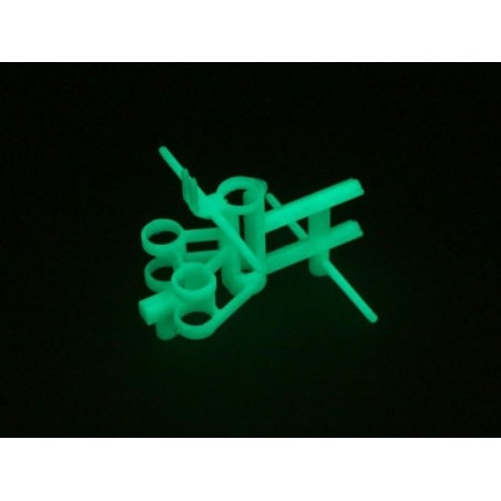 BLADE MCX E-FLITE - EFLH2224GL - Hauptchassis Phosphorescent - Blade MCX E-Flite - FLASH RC