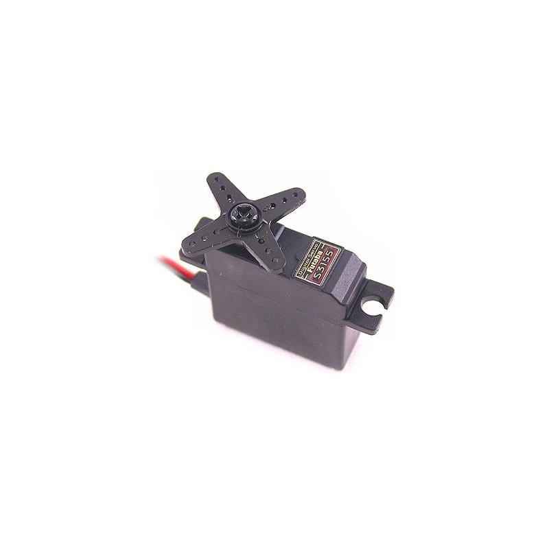 Servos - Digitales Mini-Servo Futaba S3155 MG (20.4g, 2.0kg.cm, 0.16s/60°) - FLASH RC