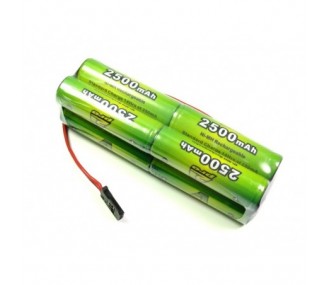 Baterías transmisor - Tx A2pro 9.6V 2500 mAh NiMh battery - FLASH RC