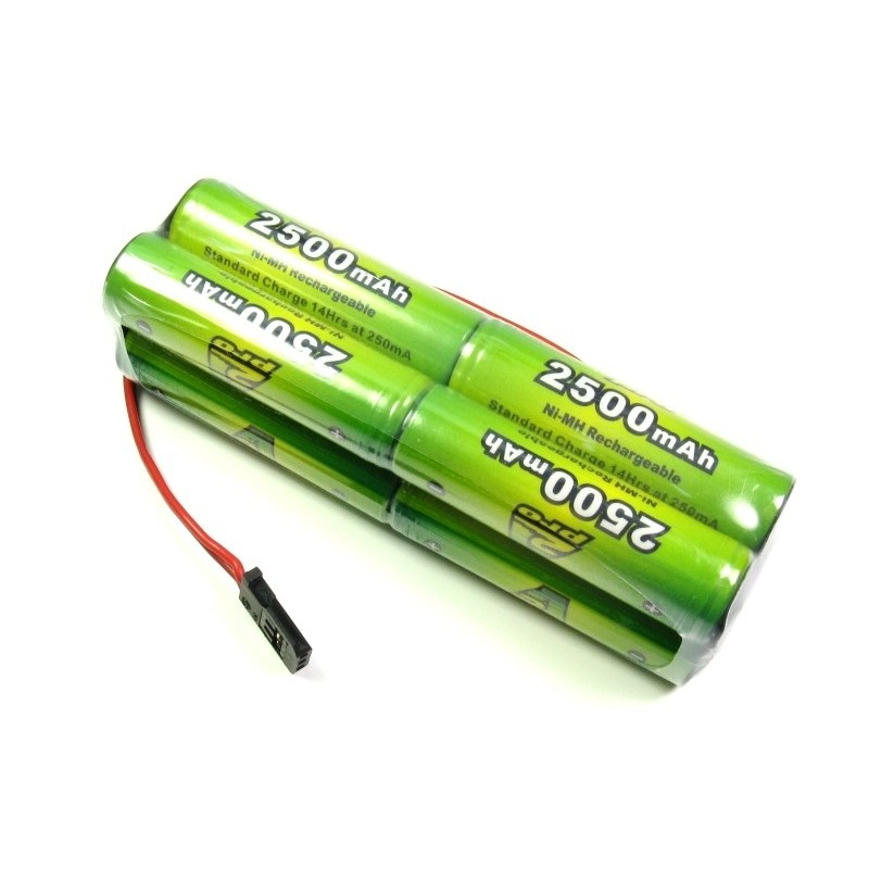 Batterie del trasmettitore - Batteria Tx A2pro 9,6V 2500 mAh NiMh - FLASH RC