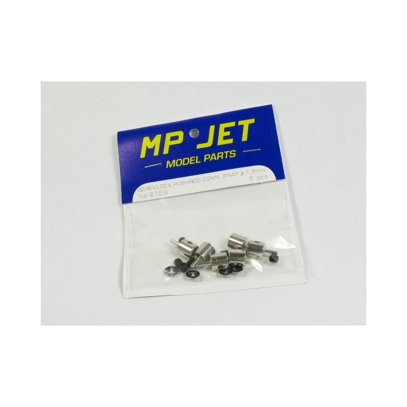 Dominos - DOMINO AXIS ø1,5mm CIRCLIP 2pcs - FLASH RC