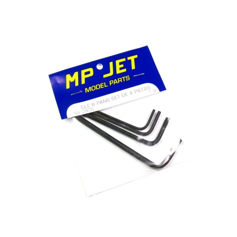 Allen Keys - SET 4 ALLEN KEYS 1,5-2-2,5-3 mm MP JET - FLASH RC