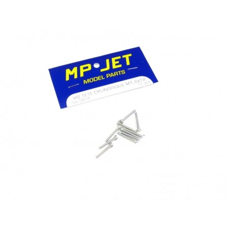 Vite a testa cilindrica - VITE A TESTA M1,6x12 mm 10pz - FLASH RC
