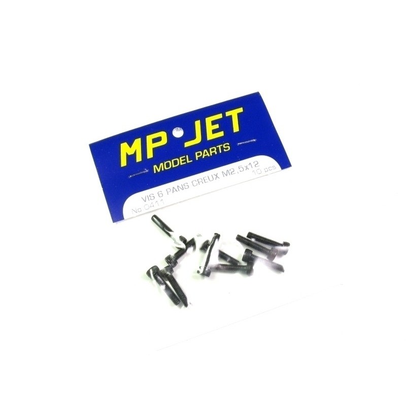 Tornillos hexagonales - TORNILLO CUADRADO M3x30 mm 10pcs - FLASH RC