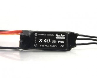 Brushless - Controllore Hacker 40A - X40 SB pro - FLASH RC