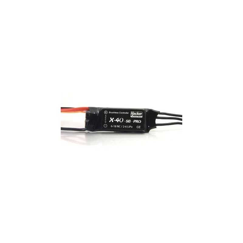 Brushless - Controller Hacker 40A - X40 SB pro - FLASH RC