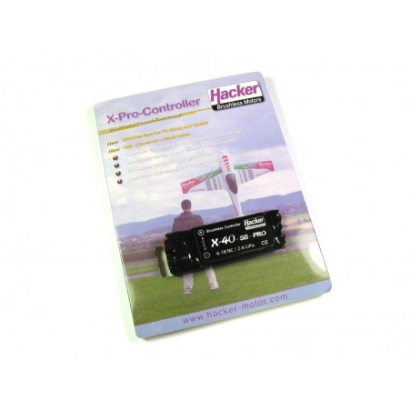 Brushless - Controllore Hacker 40A - X40 SB pro - FLASH RC