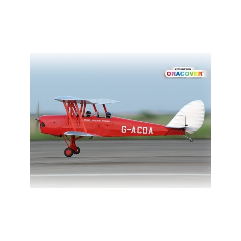 RC Model Aircraft - Phoenix Tiger Moth 30-35cc GP/EP ARF 2.27m - FLASH RC