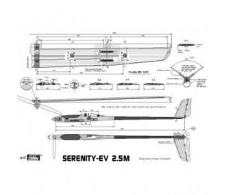 RC Motorgliders - Serenity-E approx. 2,5m F3F class Art Hobby - FLASH RC 2