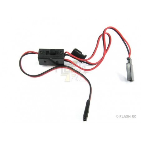 Schalter - Schalter A2PRO mit Ladestecker GOLD JR/UNI - FLASH RC