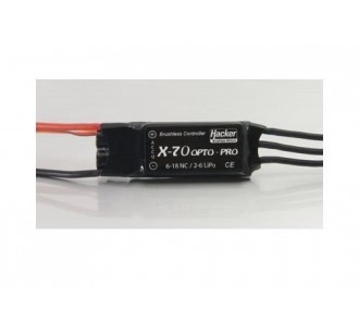 Brushless - Controleur Hacker 70A - X70 OPTO PRO - FLASH RC