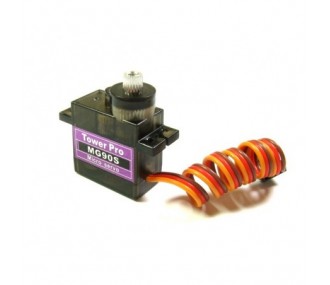 Servos - Servo Micro MG90S Metall Towerpro - FLASH RC