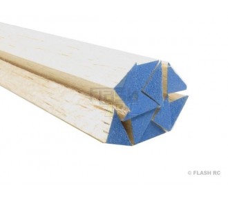 Baguettes triangulaires - Baguette triangulaire Balsa 8x8 AIR LOISIRS - FLASH RC