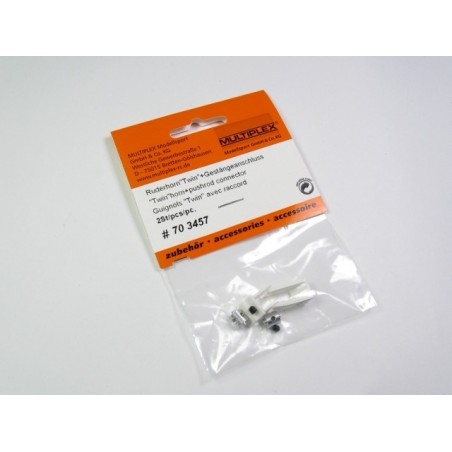 Guignols - Conector de varilla 'gemela' Guignol (2pcs) - FLASH RC