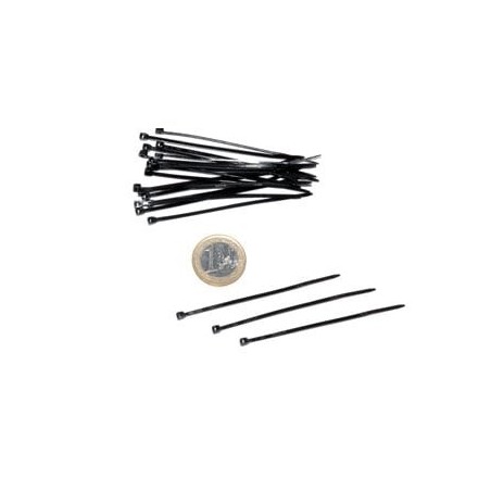 Cable ties - Cable ties rilsan black 1,8mmx71mm, 100 pieces - FLASH RC