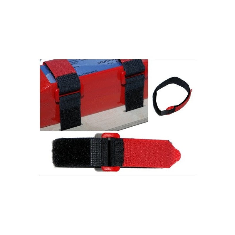 Velcro (strisce, collari, toppe) - Cinturino in velcro con occhiello Emcotec, 195 mm - FLASH RC
