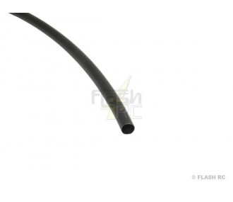 50cm Gaine Thermo 2:1 NOIRE 6,4mm - FLASH RC