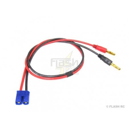 For propulsion batteries - Charge cord EC3/DC3 Ø2.5mm 30cm Muldental - FLASH RC