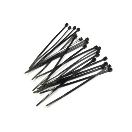 Bridas - Bridas 3,2mmx142mm negro, 100 piezas - FLASH RC