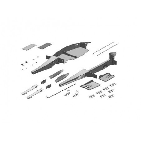 OTHERS - XENO : Set of small accessories Glider version - FLASH RC