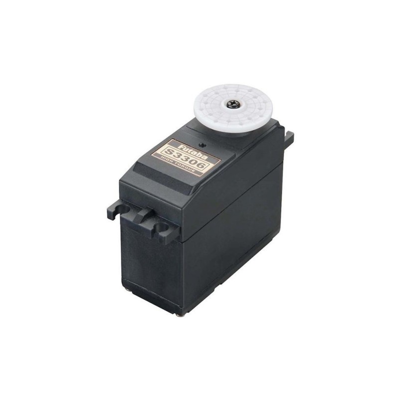 Servos - Futaba S3306 big size analog servo (128g, 24kg.cm, 0.16s/60°) - FLASH RC