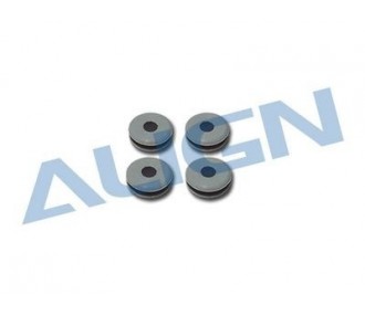 T-REX 450 XL, S, SE V2 - HS1279 - Gomme cabina (4 pezzi) - T-REX 450 SE/SEV2 Align - FLASH RC