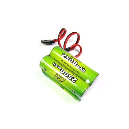 Receiver batteries - Battery 4,8V 2500mAh NiMh block A2pro - FLASH RC