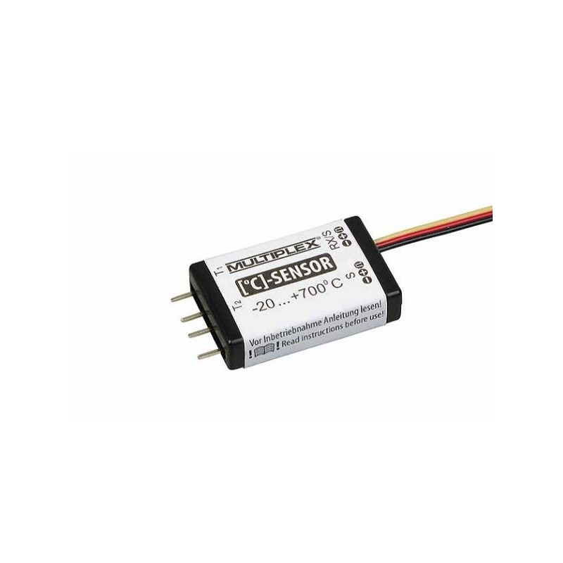 Altri moduli e telemetria - Sensore di temperatura per ricevitore M-LINK Multiplex - FLASH RC