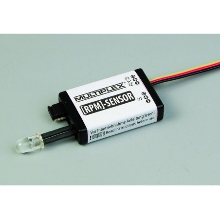 Weitere Module & Telemetrie - Drehzahlmesser RPM-Sensor (optisch) Multiplex - FLASH RC