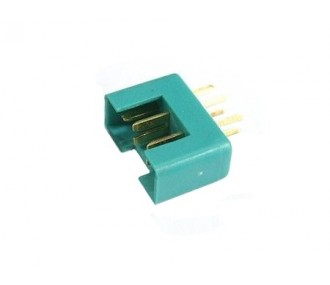MPX plug - MPX plug 6 pins green male (1pc) Muldental - FLASH RC